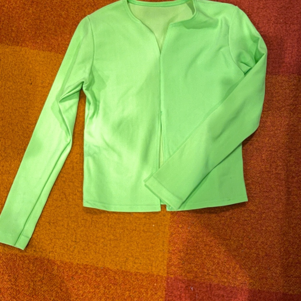 Elegant green blouse